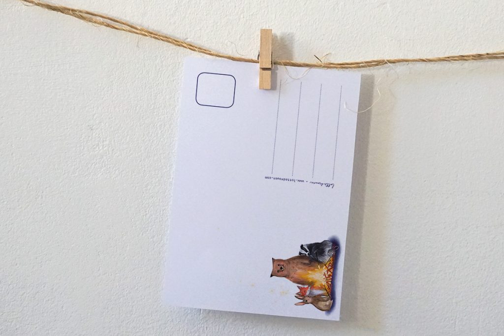 Ansichtkaart | Kamperen