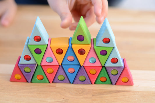 Driehoekjes | Matte Fonkelstenen (100)