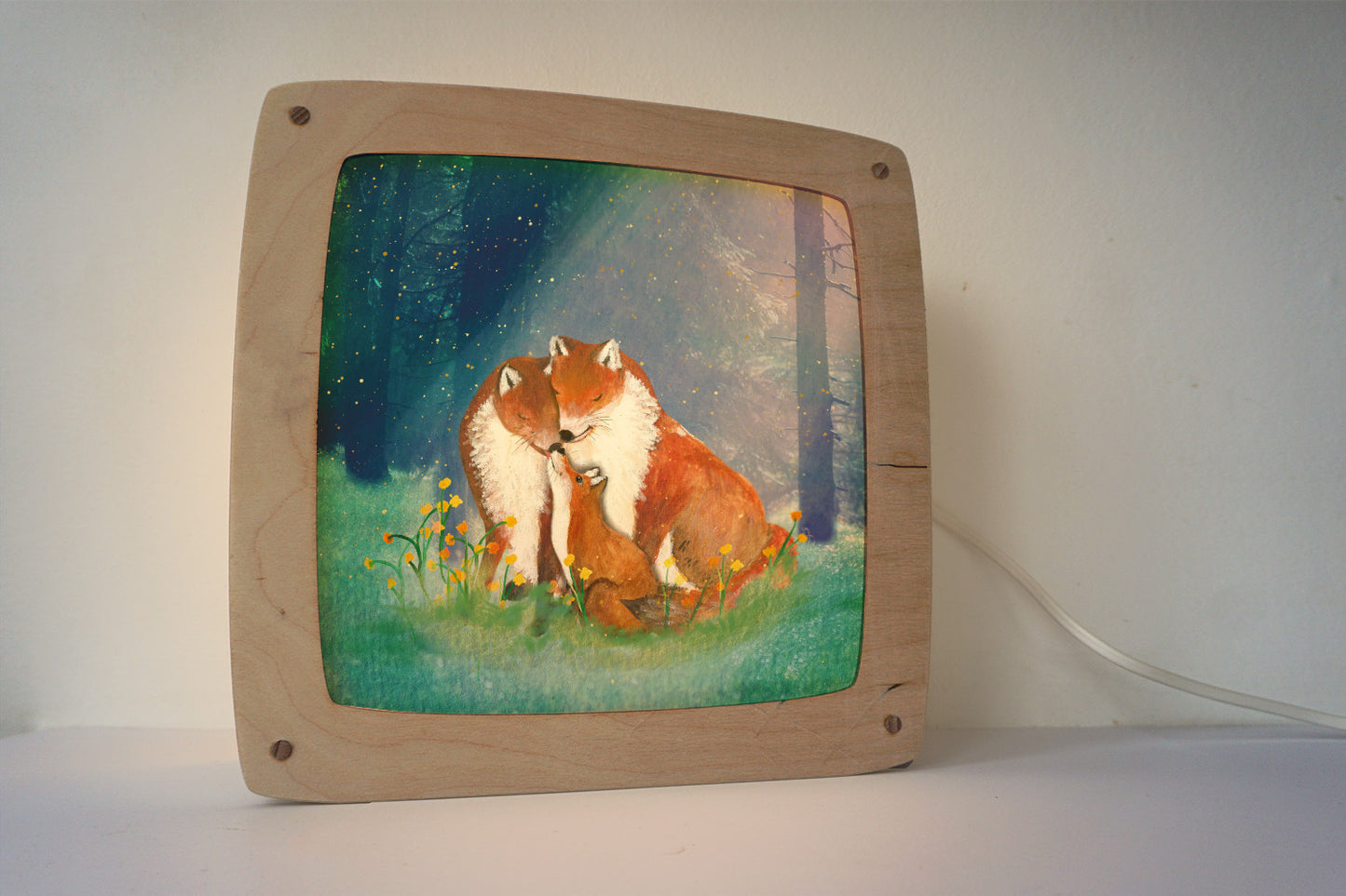 Plaat | Vosjes Gezin