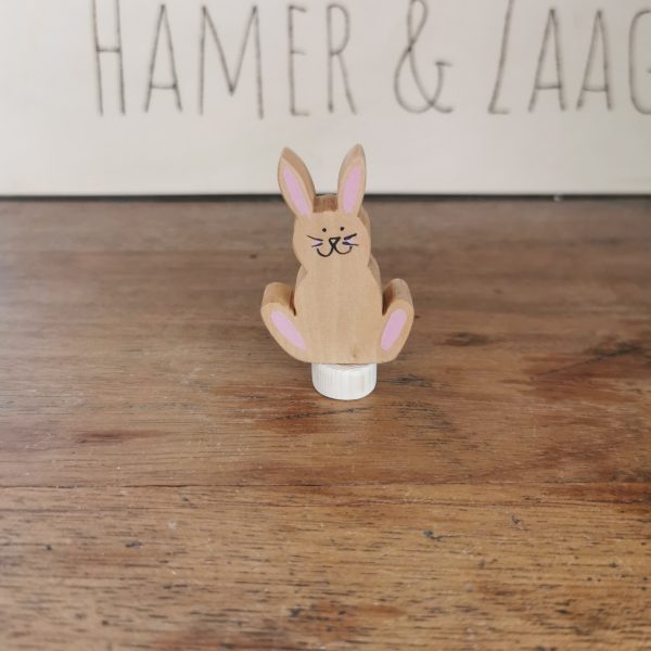 Houten Steker | Paashaas