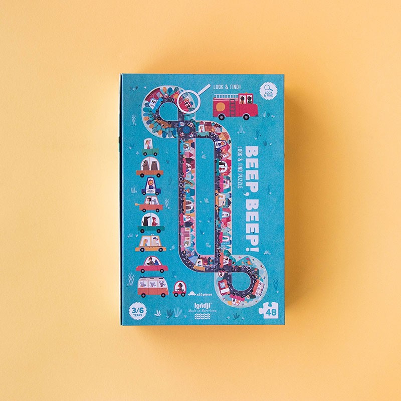 Puzzel | Beep Beep! (+ observatiespel) 3+