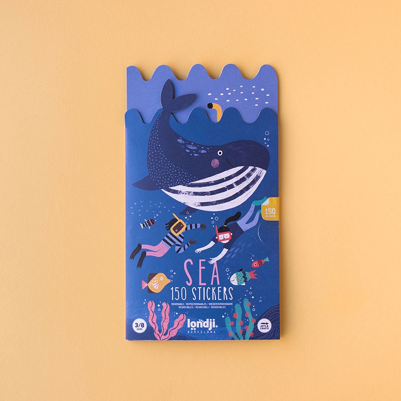 Herbruikbare Stickers | Sea