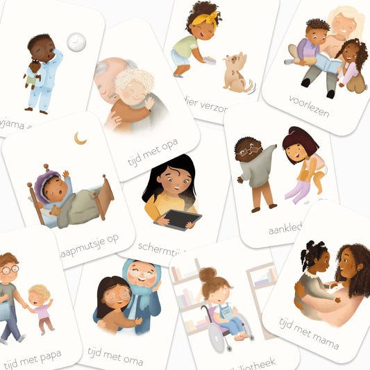 Inclusieve Dagritmekaarten (op = op)