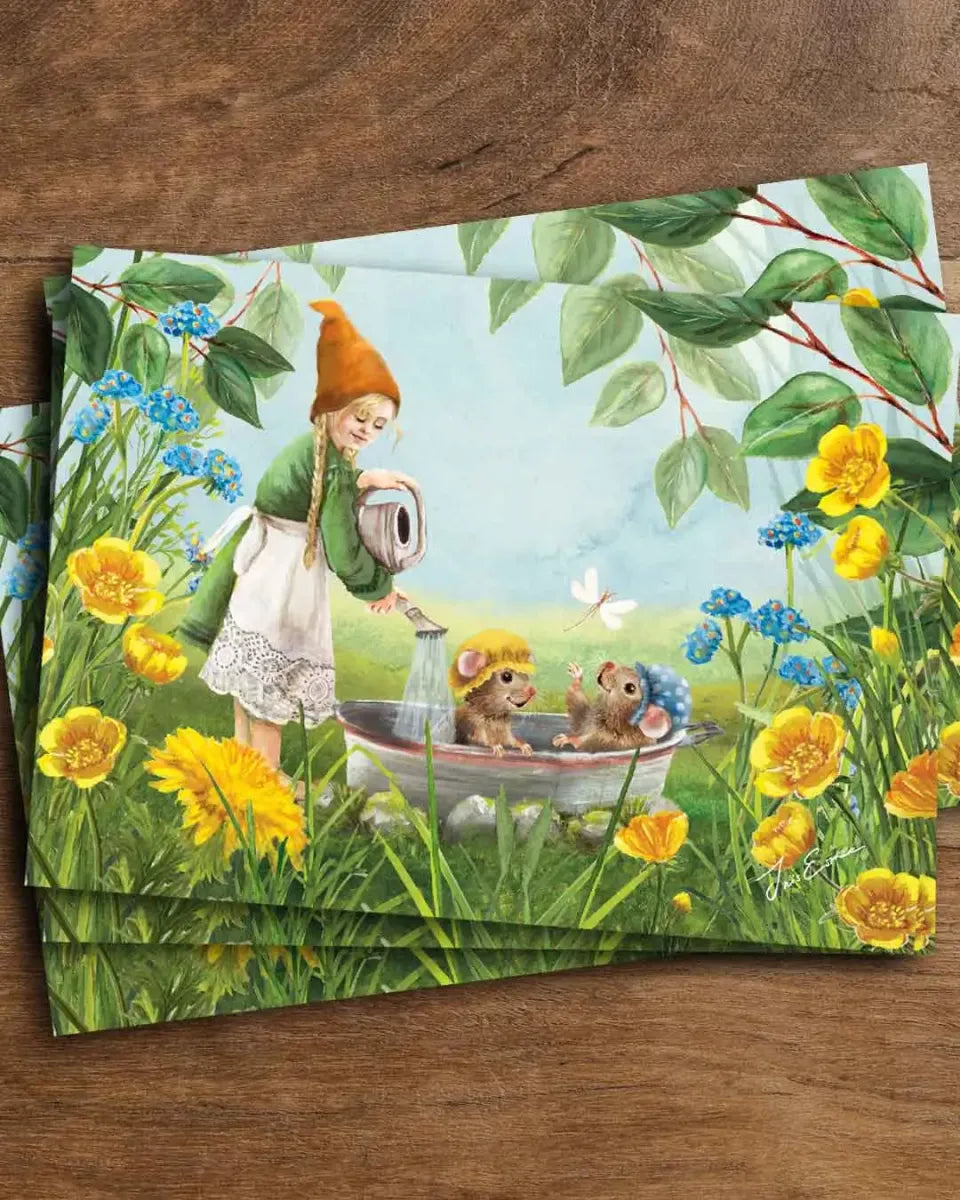 Ansichtkaart | April Showers