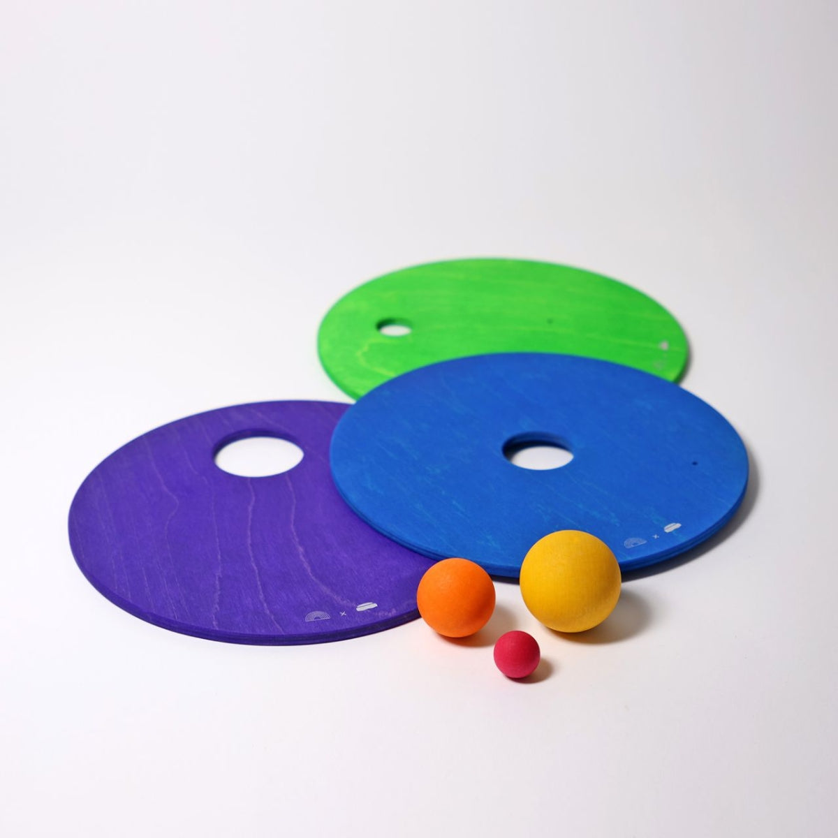 GRIMM'S & Stapelstein Rolling Discs | Cool Rainbow