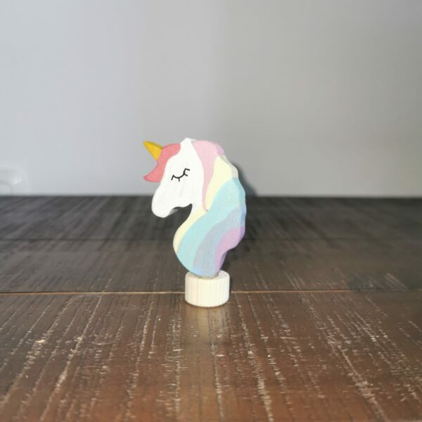 Houten Steker | Eenhoorn