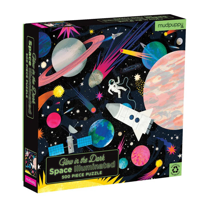 Puzzel | Space Illuminated (Glow in the Dark) 8+
