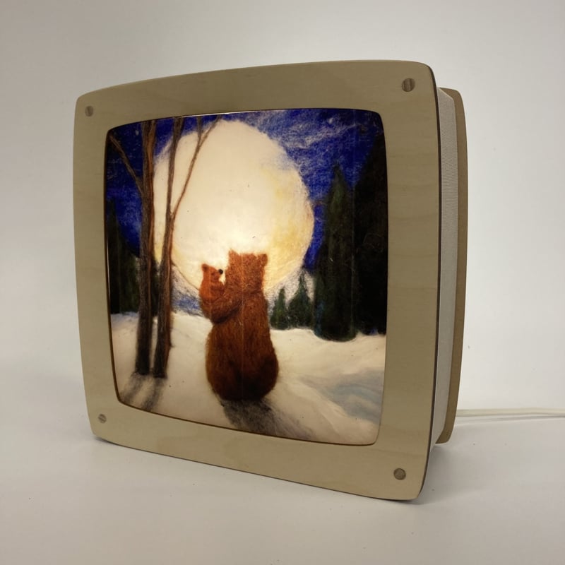 Plaat Seizoenenlamp/Raamhanger | Welterusten kleintje