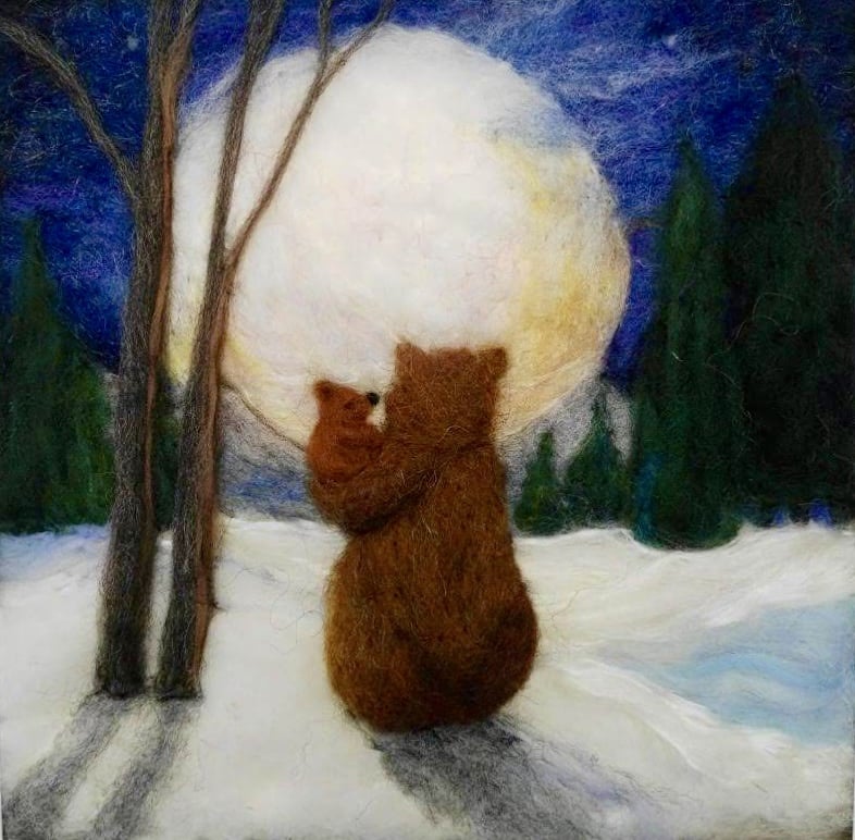 Plaat Seizoenenlamp/Raamhanger | Welterusten kleintje