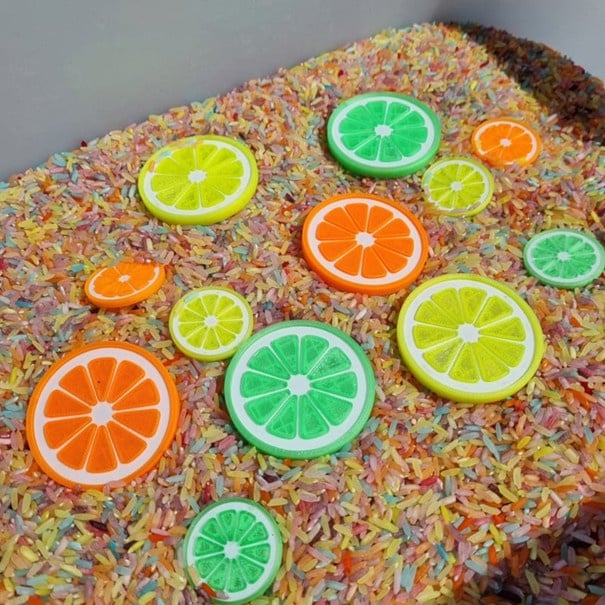 Schijfjes Citrusvruchten