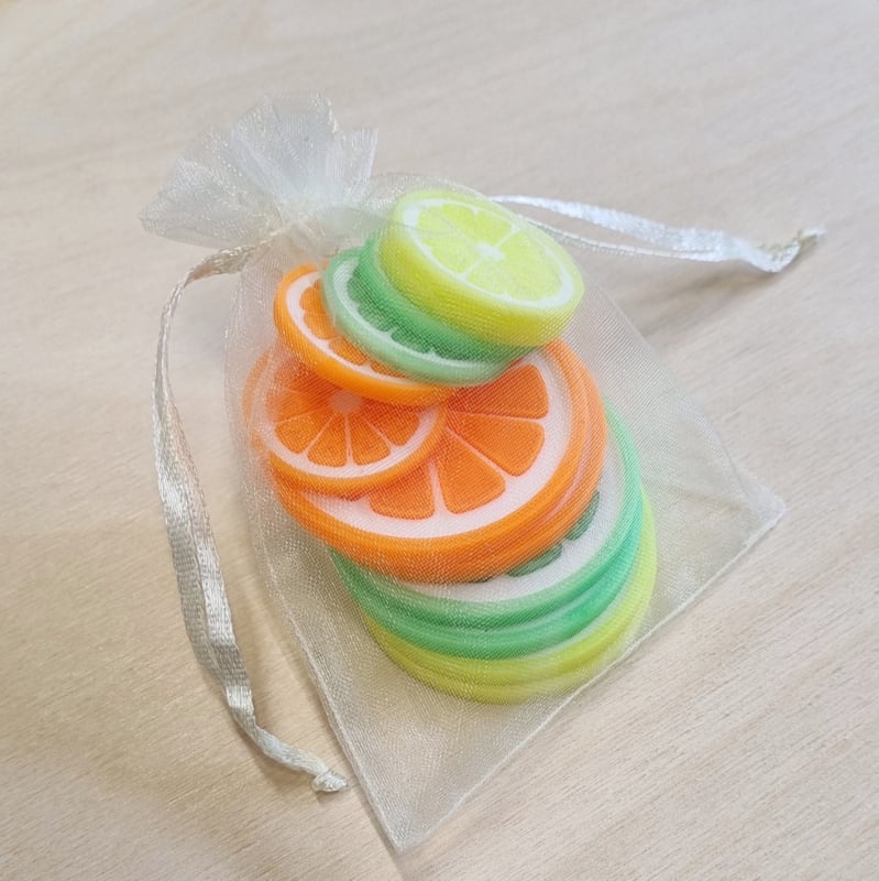 Schijfjes Citrusvruchten