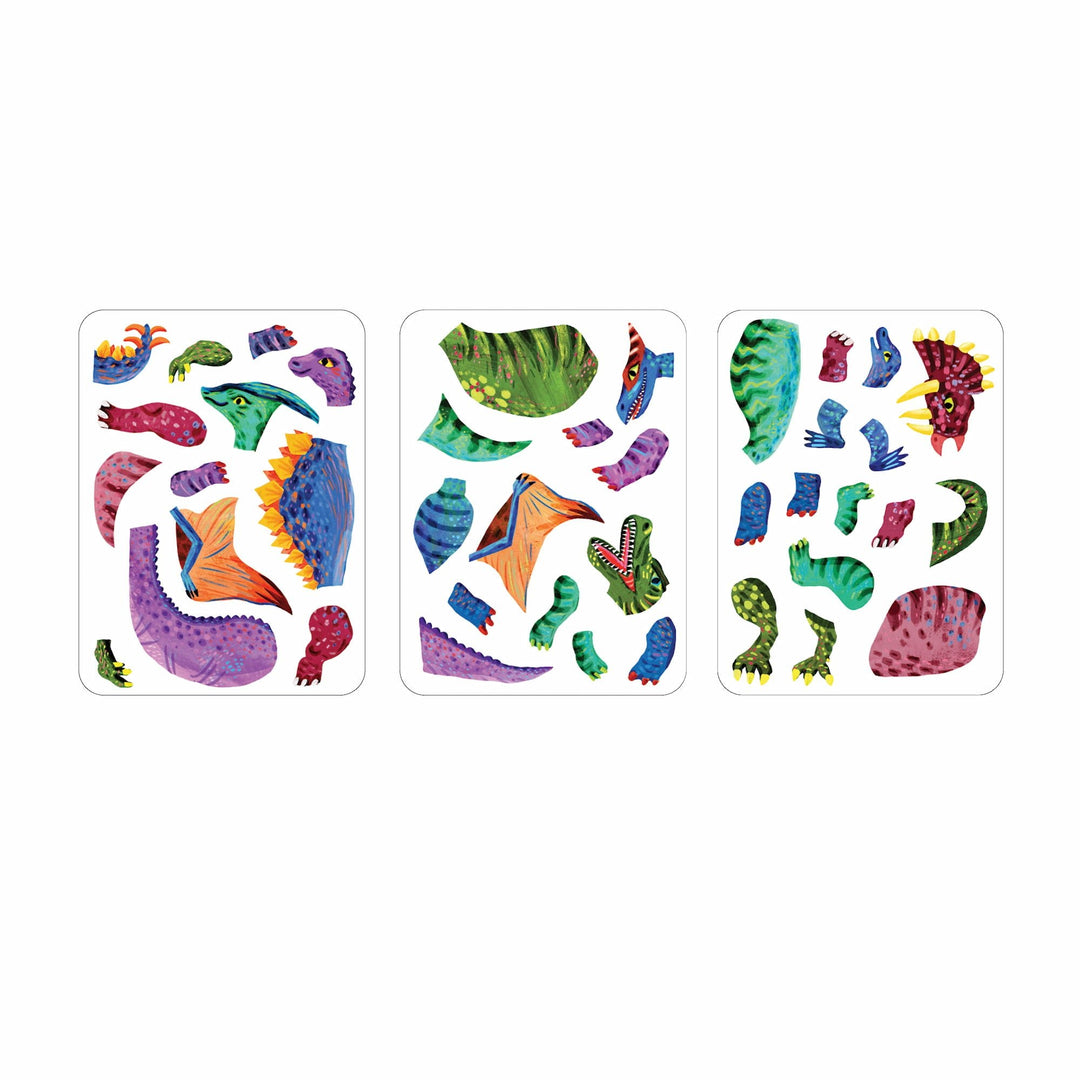 Magnetische Speelset | Dino Mix-up