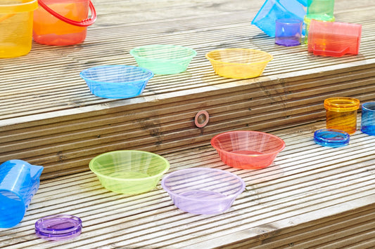 Doorschijnende Sorteerschalen (6)