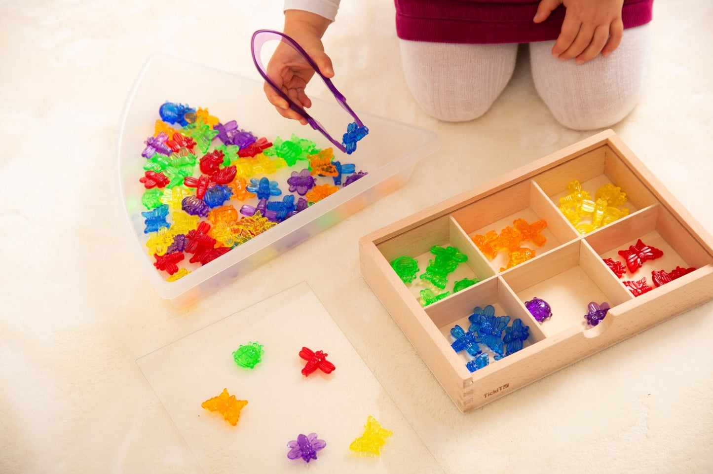 Doorschijnende Pincetten (12)