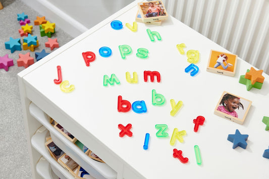 Doorschijnend Alfabet | Kleine Letters