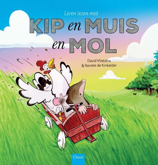Leren lezen met kip en muis en mol