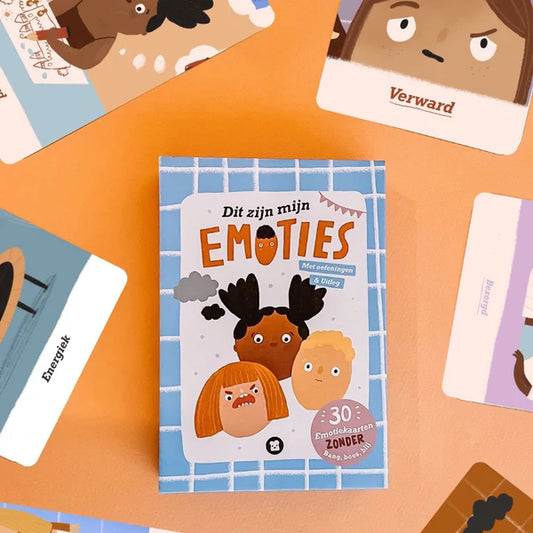 Emotiekaarten met oefeningen & uitleg (30 emoties)