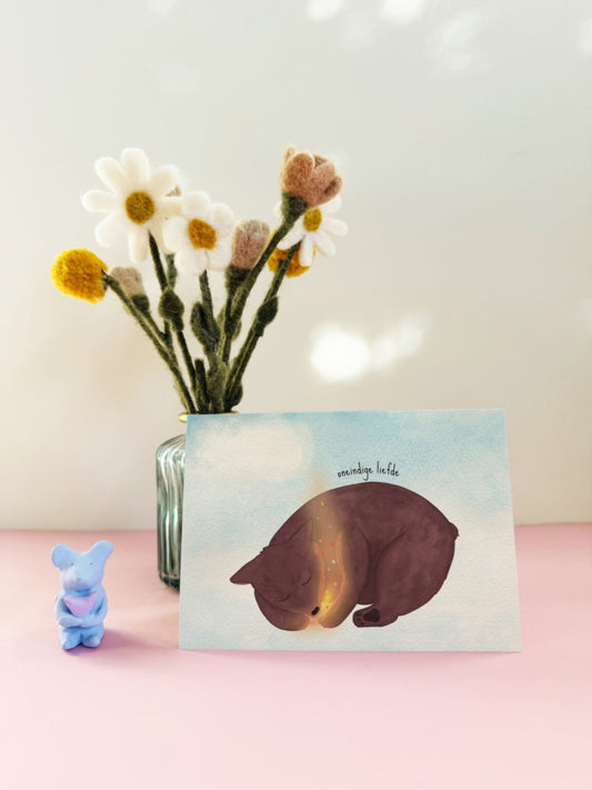 Dubbele Wenskaart | Oneindige liefde