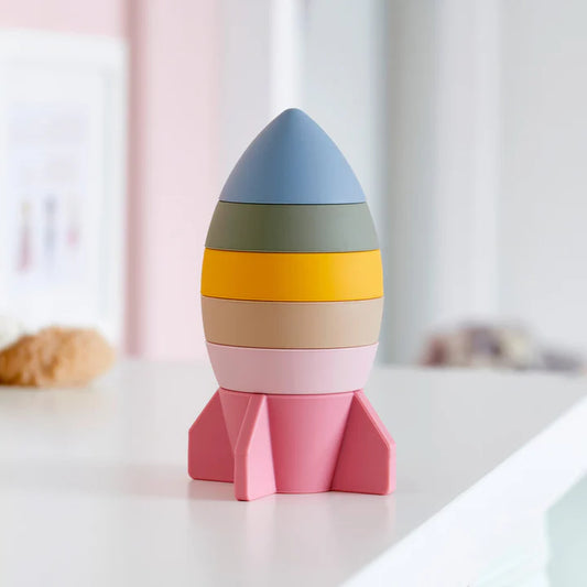 Silisoft Stapelbare Raket (aarde)