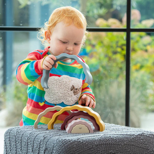 Silisoft Wobbel Regenboog (aarde)