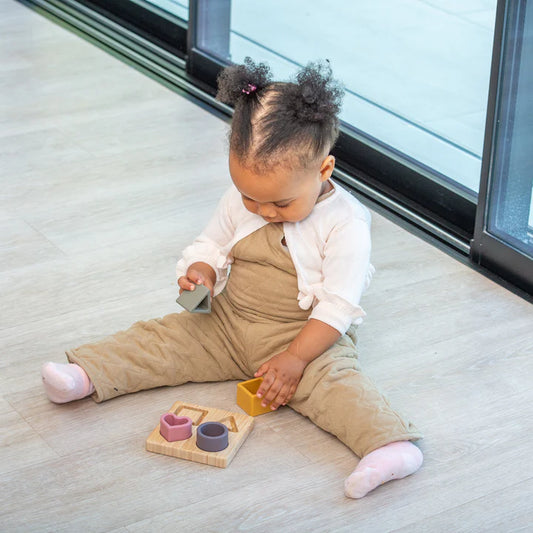 Silisoft Vormenpuzzel (aarde)