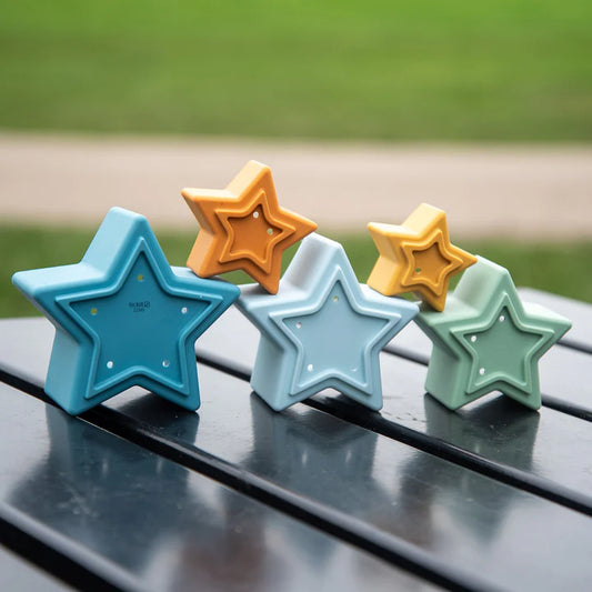 Silisoft Ster Stapelbekers (neutraal)