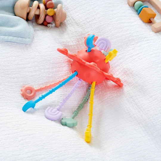 Silisoft Zip Trek Fidget (regenboog)