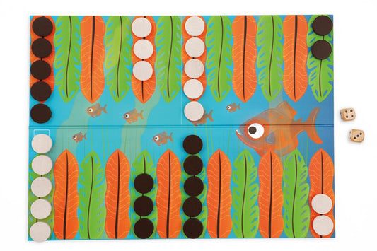 Piranha Race - Junior Backgammon (7+)