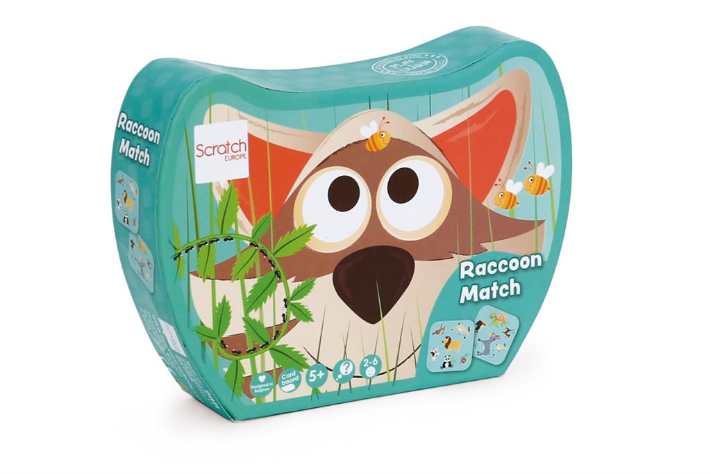 Raccoon Match - Compact Game (5+)