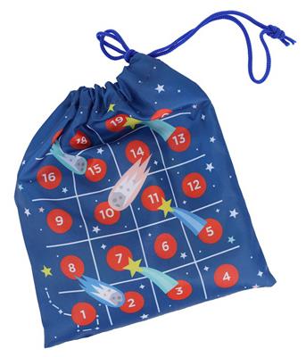 ON THE GO Duo Game Space Adventure - Snakes and Ladders & Tac-Tac-Toe (4+)