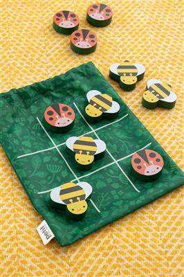 ON THE GO Duo Game Garden friends - Snakes and Ladders & TacTacToe (4+)