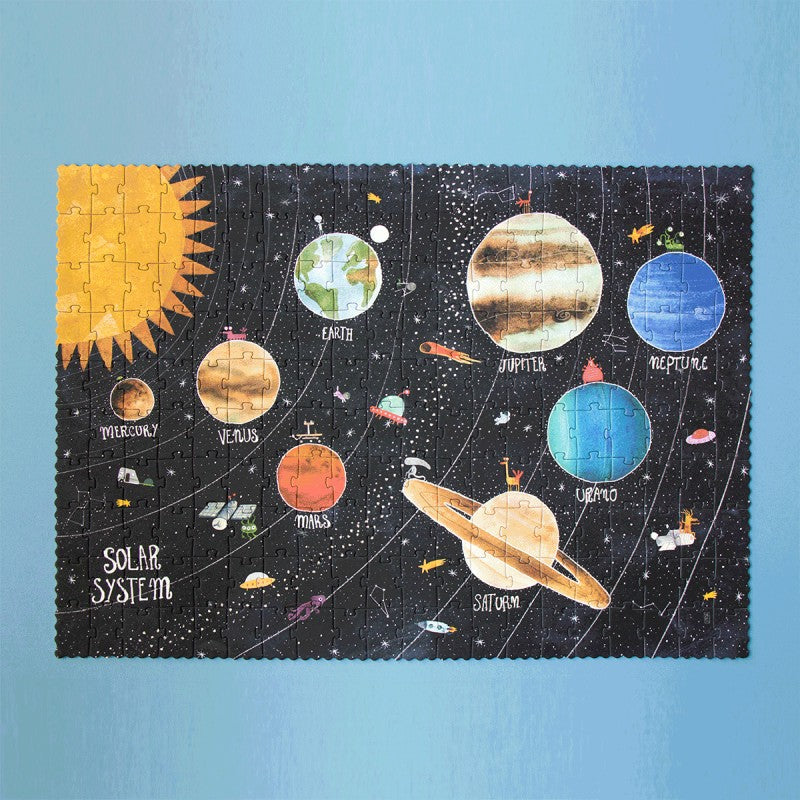 Puzzel | Discover the Planets (glow in the dark) 7+