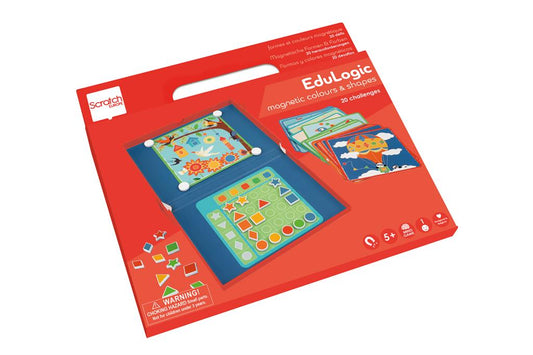 Magnetisch Spel Vormen en Kleuren - Edulogic (5+)