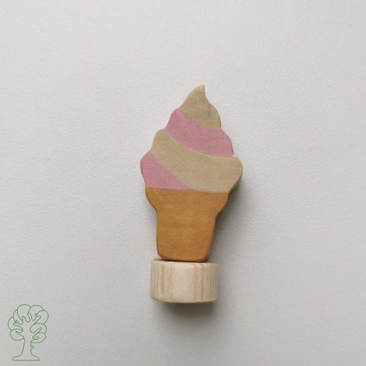 Houten Steker | Ijsje