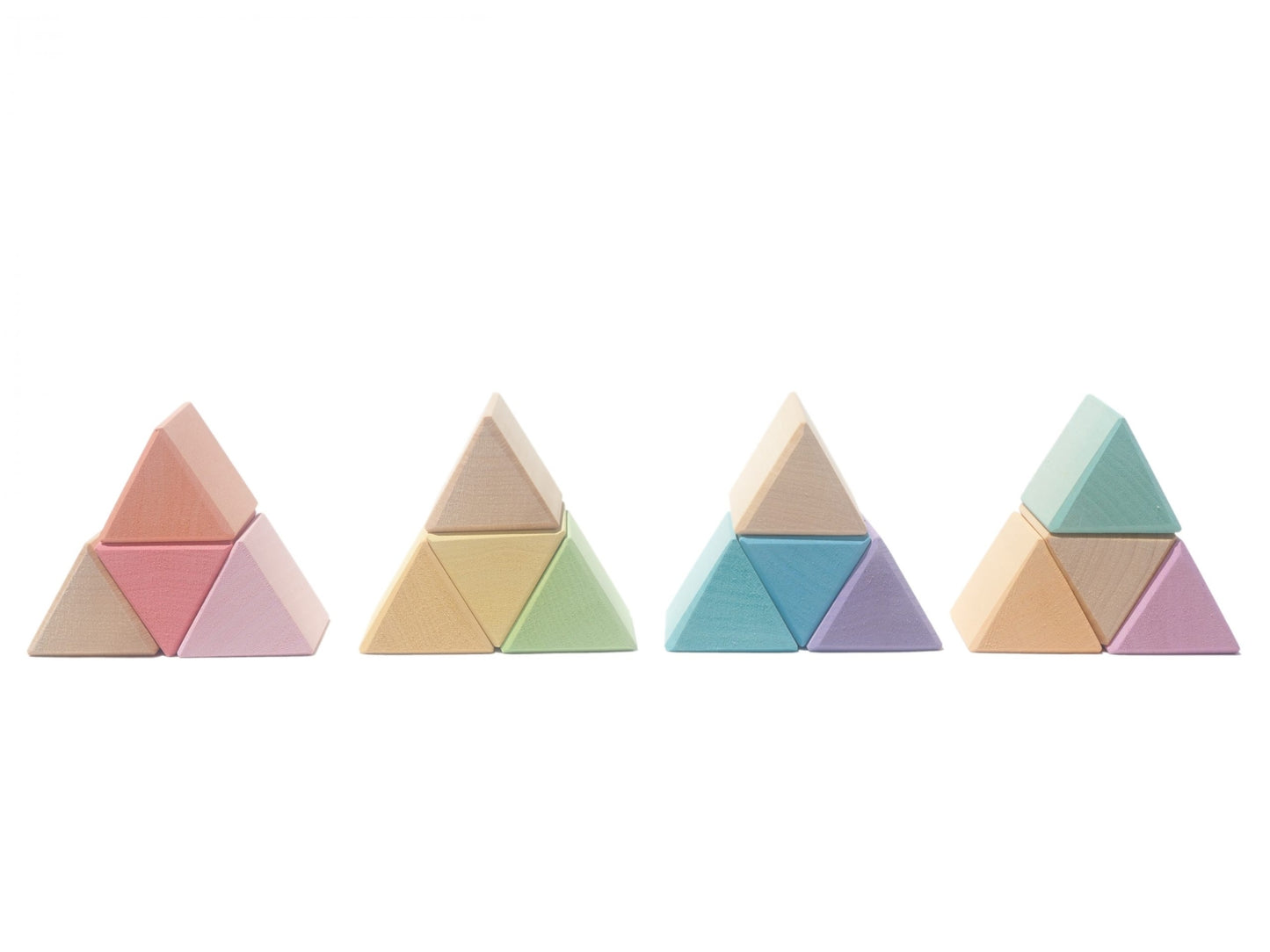 Driehoekige Prisma's | Pastel