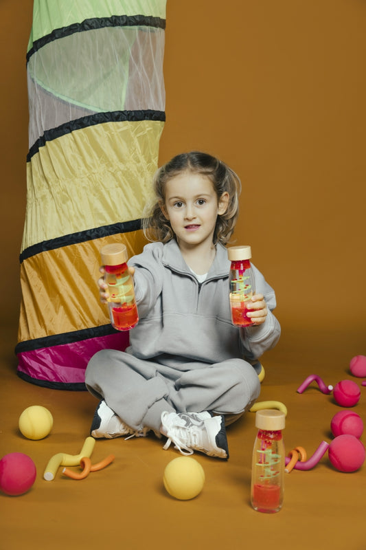 Sensorische Fles | MOVE Spiral Pink