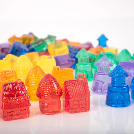 Tellen & Sorteren | Doorschijnende Huisjes (72)