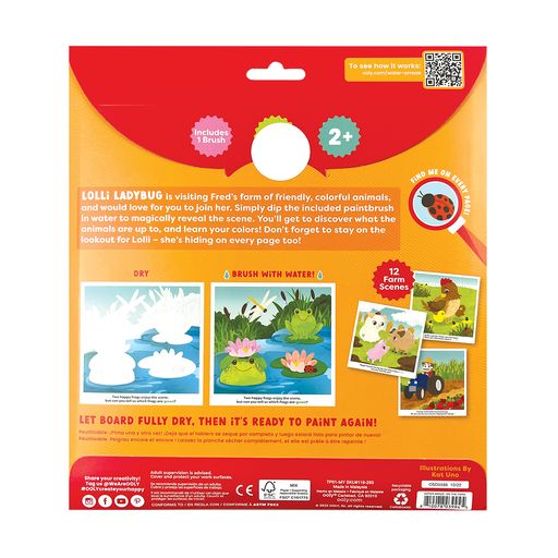 Verven met water (herbruikbaar) | Water Amaze On the Farm(2+)