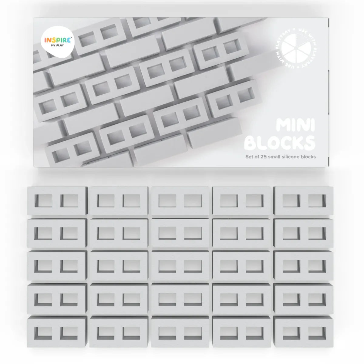 Siliconen Mini Blocks (25)