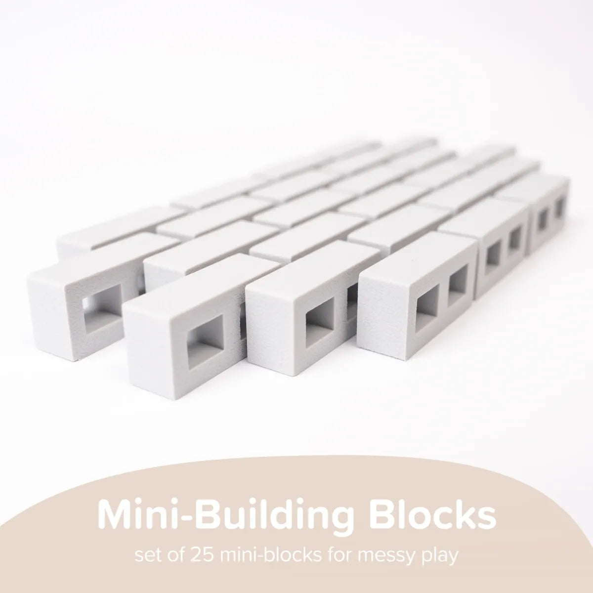Siliconen Mini Blocks (25)
