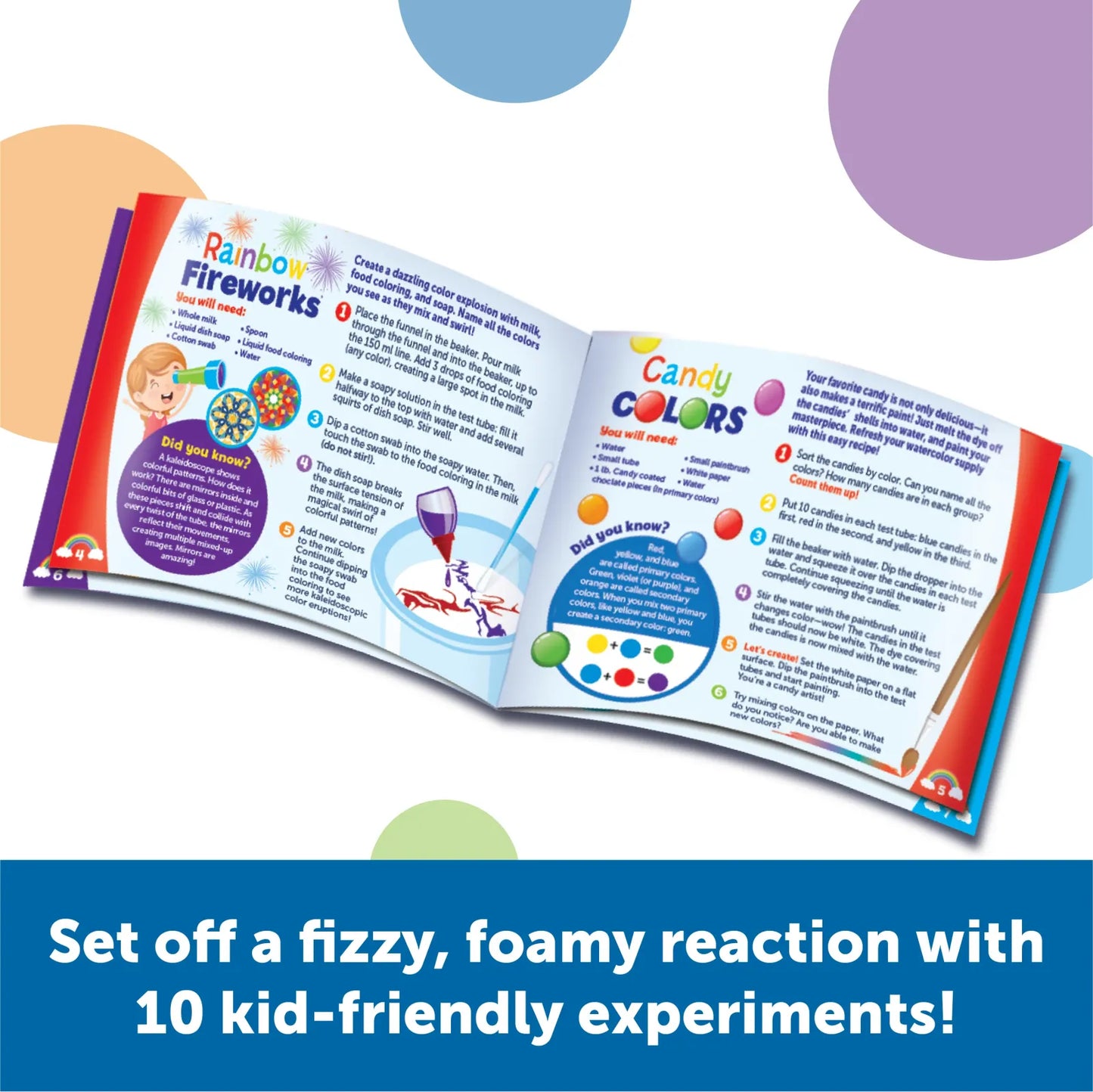 Fizzy Volcano Preschool Science Lab