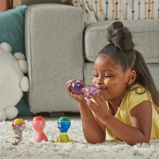 Set Sensorische Flessen | Express your feelings (verlegen, gek, verrast, geliefd)