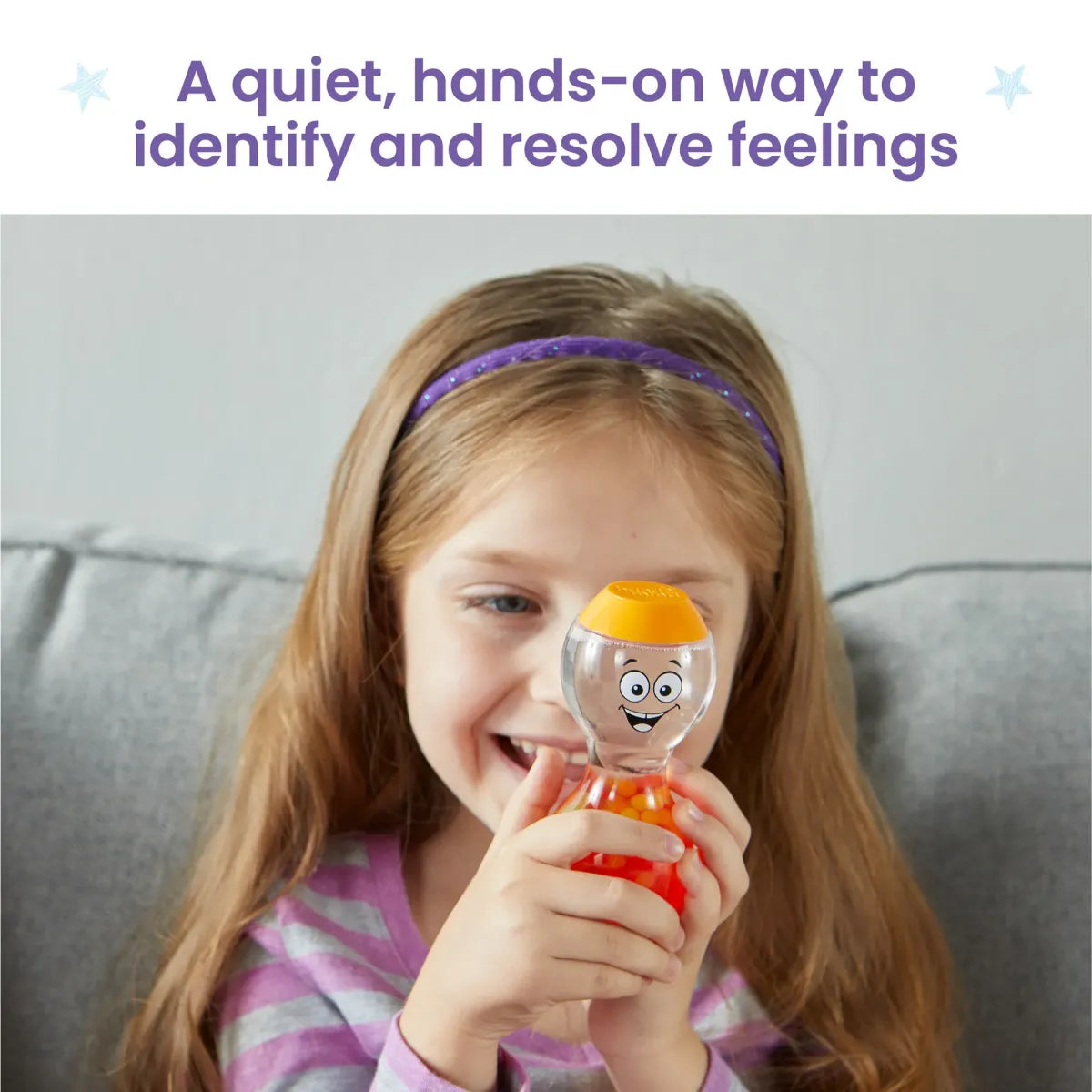 Set Sensorische Flessen | Express your feelings (opgewonden, ongeduldig, eenzaam, nerveus)