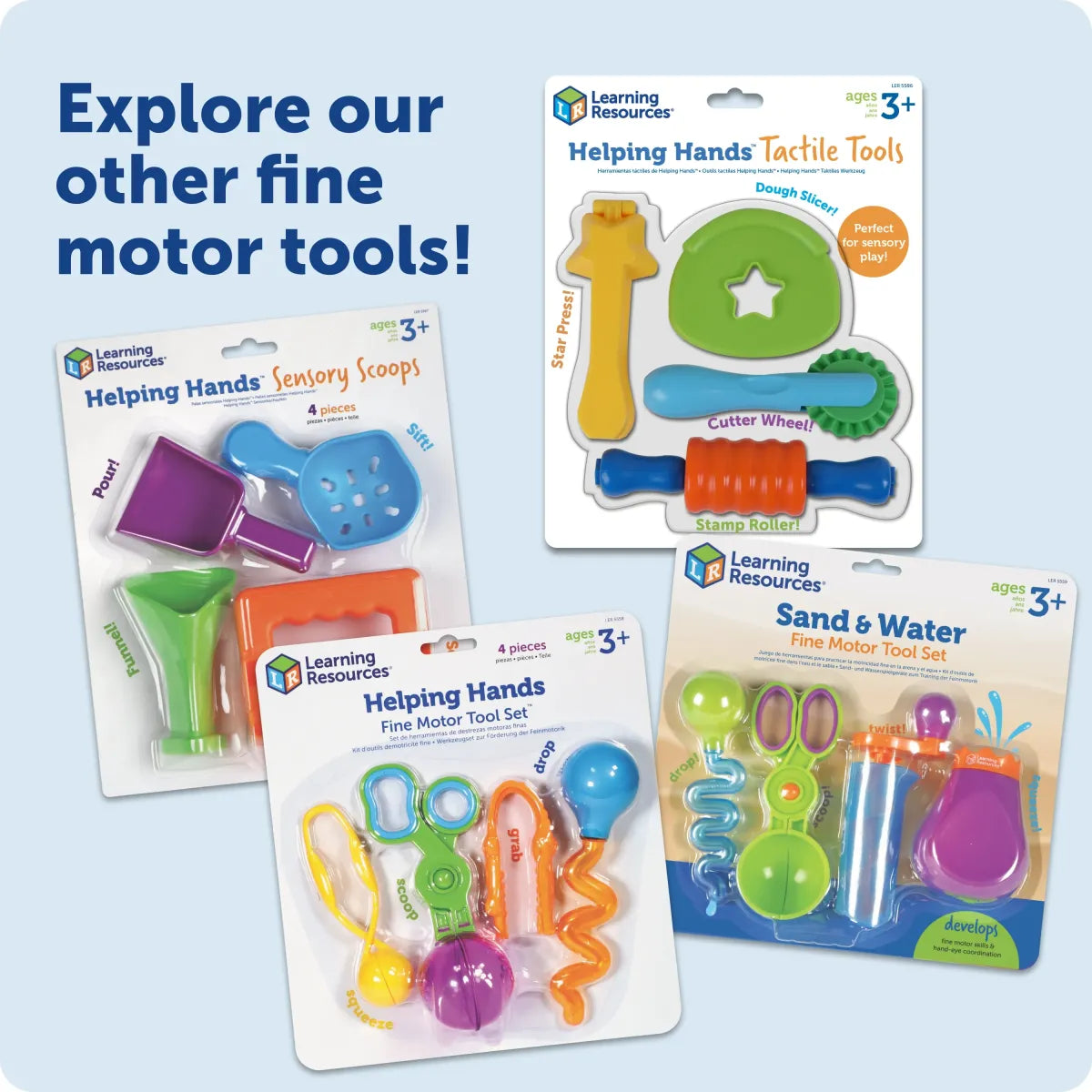 Set Magisch Zand & Speeldeeg Tools (op = op)