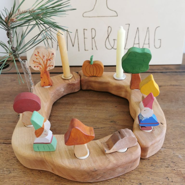Houten Steker | Kaboutervrouw
