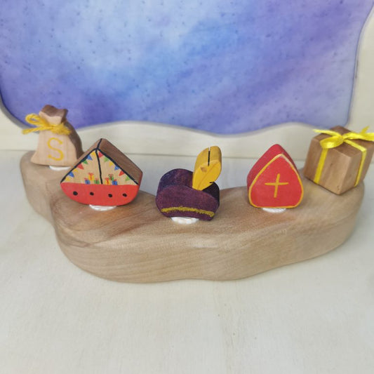 Houten Steker | De zak van Sinterklaas
