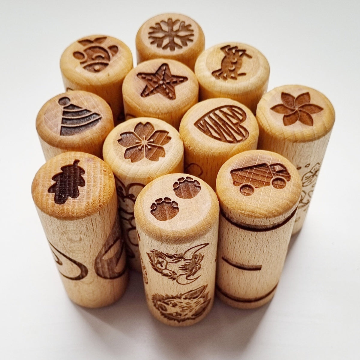 Rolstok & Dubbele Stempel | Paddenstoel