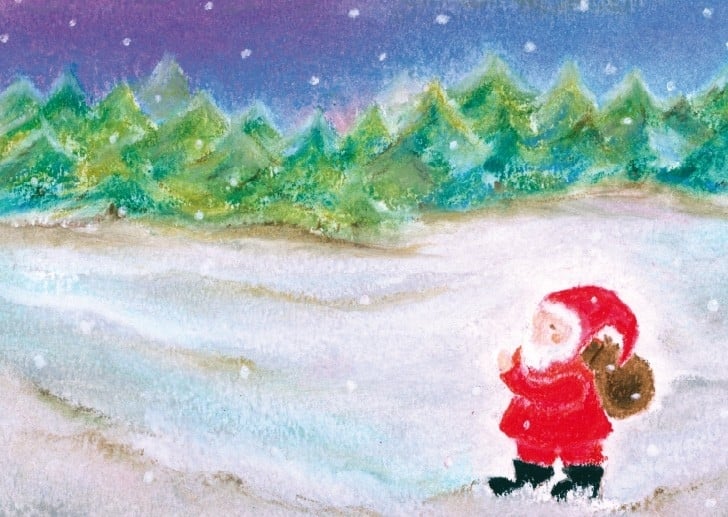 Ansichtkaart | De kerstman