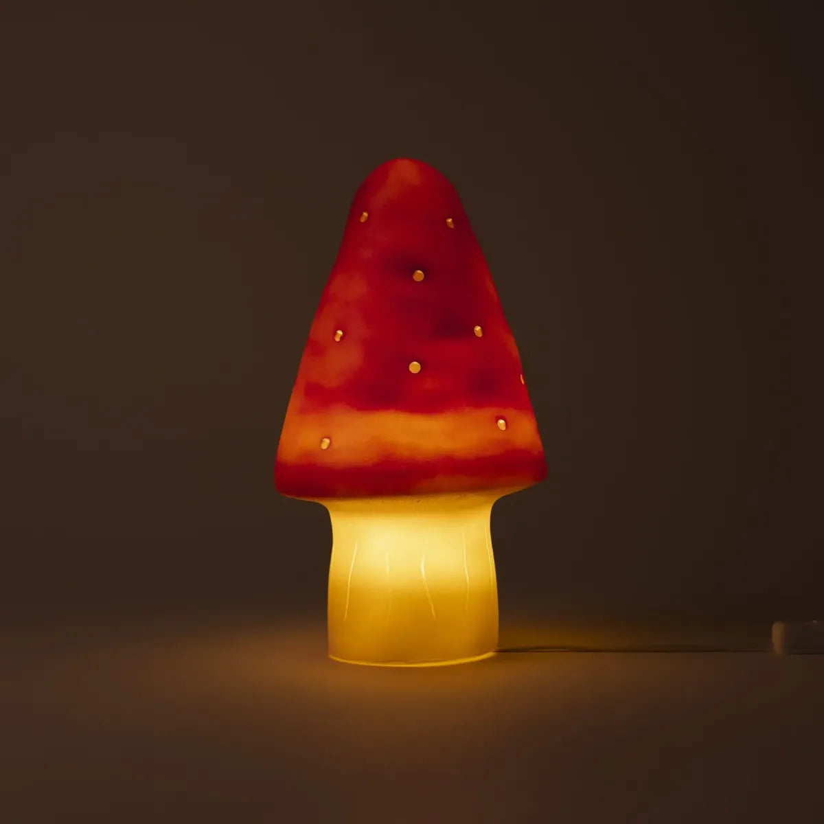 Mushroom Lamp Red Brick