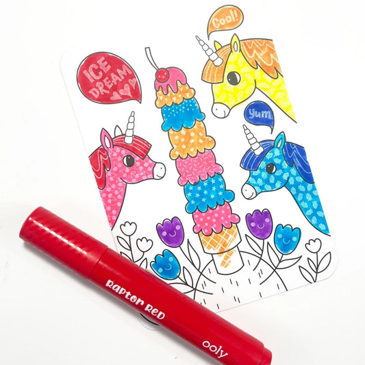 Patronen toveren met stiften | Unicorn Friends (6+)